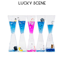 (Auspicious props) Astronaut liquid quicksand oil leakage Starry Sky drip oil drop ornaments Net red creative countdown
