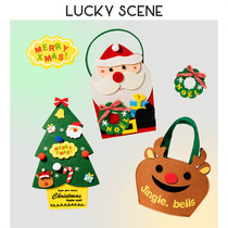 Christmas gift bag bag candy snack cookie old snowman deer for Christmas gift bag