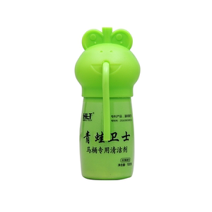 青蛙卫士马桶洁厕剂灵宝卫生间清洁液除臭除垢蓝泡泡清洁剂清香型