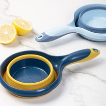 Japanese foldable water spoon multifunctional household can hang plastic portable outdoor tourist water scoop kitchen water scoop