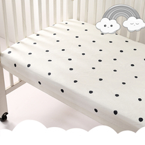Set as childrens pure cotton bunk bed cover newborn four-season bed linen baby cotton bed pint parent-child Nordic wind
