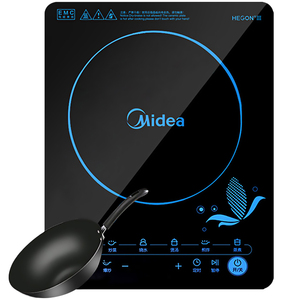 Midea/美的 C21-SN2105 电磁炉 节能家用 爆炒大火力 智能电池炉