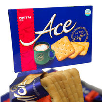 Haitai ACE biscuits 364G imported large box of soda cheese savory breakfast cake casual snack