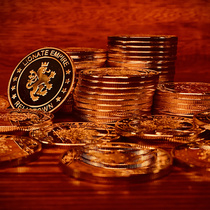 Commemorative coins customized to do a hard gold remains City custom models diameter 40mm thick 2 6mm 250