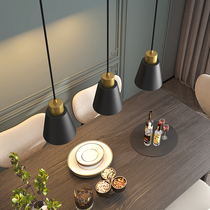 Vantinople American bedroom bedside small Chandelier Creative restaurant chandelier Nordic modern simple light luxury minimalist single head
