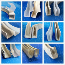 Vibrating screen sealing strip Silicone rubber light U-shaped sealing strip Silicone sealing ring V-shaped sealing strip Large U-shaped glue