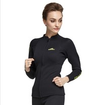 New 2mm Split Diving Suit Long Sleeve Female Jellyfish Comfort Snorkeling Warm Sun Protection Long Pants Surfing Creek Downwear