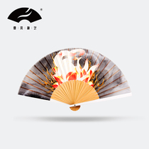 Summer Festival Chinese Fan of Chinese Fan of Retro Hanghai Fan Dancing Han Fan