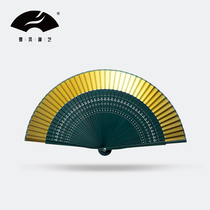 This is the street dance and high-grade old fashion dance Han-suit female with gradual color flow fan