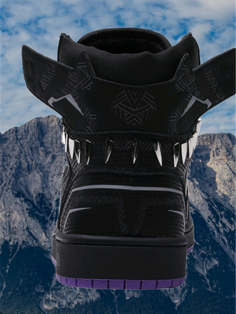 zjagger 原创设计时尚高帮男鞋-红叶潮男世界