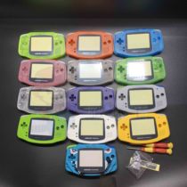 Multi-color GBA console shell GBA host shell transparent real color Game Boy Advance shell