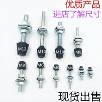 Hardware tools with rubber head chuck Quick clamp special pressure head screw M4 M5 M6 M8 M10 M12