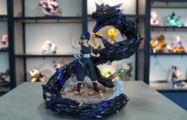 Dingli TakaCorp You You White Book Flying Shadow Flame Killing Black Dragon Wave Skill Scene Statue