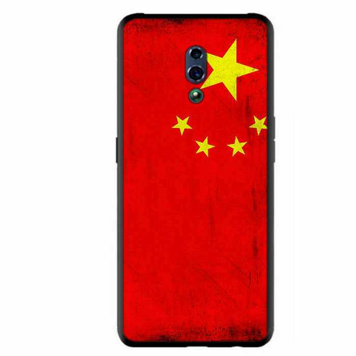 r chinese style oppo reno4pro mobile phone case r17 protective cover r15x five-star red flag f11 soft k7 tide 5