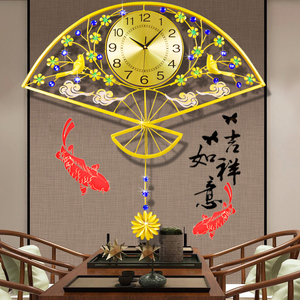 钟表挂钟挂表客厅装饰创意家用个性现代简约时尚大气静音石英时钟
