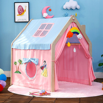 Childrens tent Solid wood interior Princess Castle boy Dinosaur dollhouse Girl Aisha home sleeping small house
