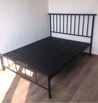 Beijing Simple Fashion Iron Princess Single Bed 1 5m Environmental Protection Iron Frame Apartment 1 8 Net Red Adult Double Bed
