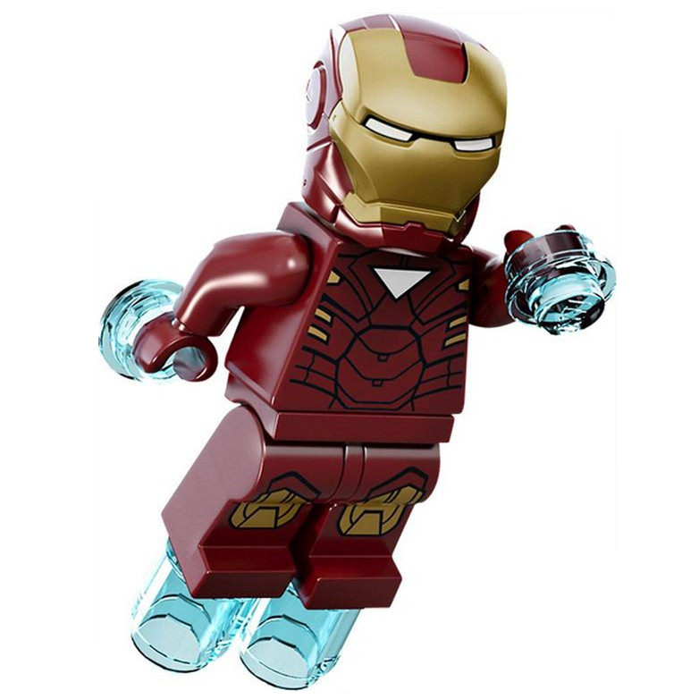 lego 乐高 超级英雄 人仔 拼彻包 sh015 钢铁侠 mk6 30167