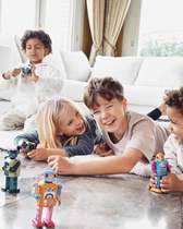 Belgian MrMrsTin small tin leather robot 70-90 post-nostalgic retro collectible toys