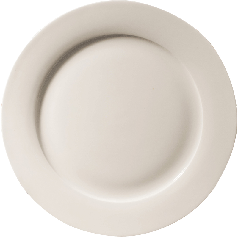 Garland ipads porcelain home plate flat soup plate FanPan square plate in pure white disc snack plate steak plate plate