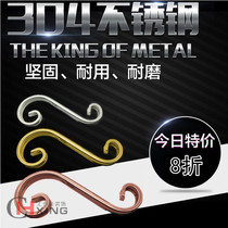 304 stainless steel door flower decorative accessories European-style flower Thai resistance fence anti-theft doors and windows door decoration art flower