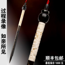 Dafu baby-loving ebony camel bone carving dragon tire brush production tire hair pen custom baby tire hair pen custom