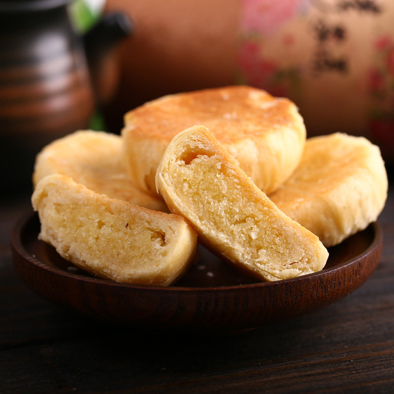 日光岩舌尖上的馅饼6盒礼盒 厦门特产鼓浪屿绿豆素糕点年货零食品