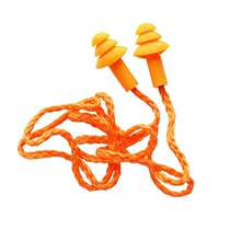 Childrens adult swimming special equipment earplugs waterproof super soft silicone material Christmas tree noise-proof connection earplugs