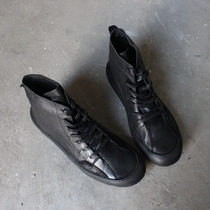 Autumn and winter original retro black desert boots mens European and American thick-soled short boots trend Joker high-top casual mens shoes