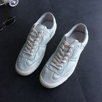 Autumn new mens small white shoes European trendy shoes soft soled sports casual shoes Korean version of breathable Joker board shoes men