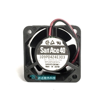 Sanyo 4028 24V 0 19A 109 P0424E303 4cm 4cm large air volume inverter fan