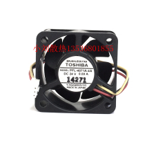 Original Japanese TOSHIBA TOSHIBA 4020 PFL-4071A-4A 24V 0 09A 3-wire cooling fan
