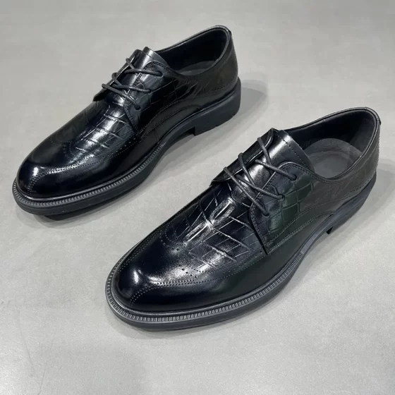 Brock formal shoes four seasons genuine leather crocodile pattern leather shoes men's groom work suit casual business gentleman's shoes
Brock formal shoes four seasons genuine leather crocodile pattern leather shoes men's groom work suit casual business gentleman's shoes