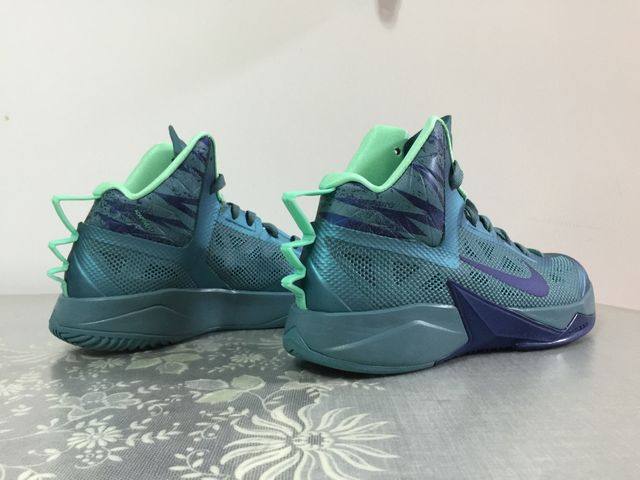 nike nike zoom hyperfuse 实战系列 黑北卡/薄荷绿 439裸 41-45