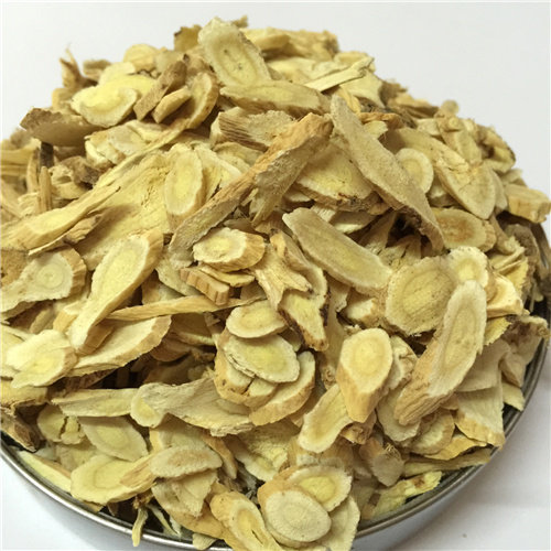 中药材无硫黄芪片 5斤包邮 统货 500克