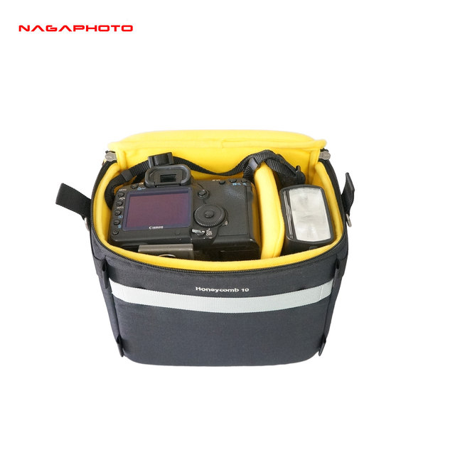 Naga Honeycomb SLR camera inner bag 6D2 one machine, two mirrors and three mirrors 5D4 photography bag 800D shoulder strap