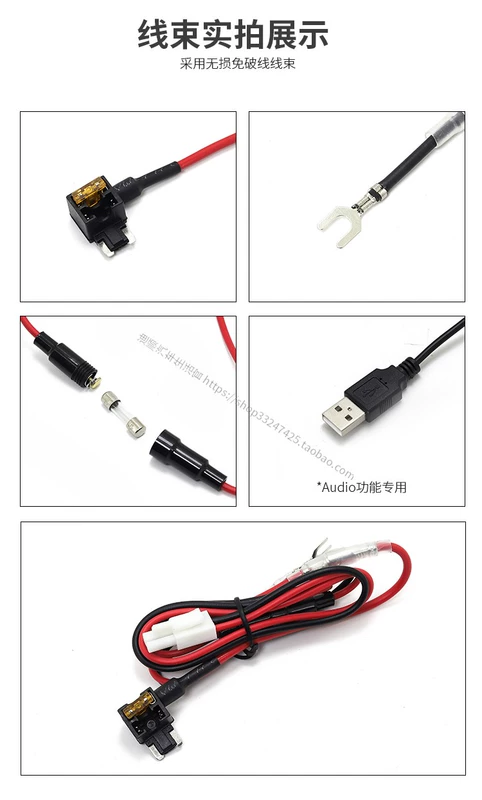 Thích hợp cho bộ sạc ô tô Honda N ONE Đầu nối USB Hiển thị điện áp Theo dõi nhiệt độ ô tô - Hệ thống rạp hát tại nhà