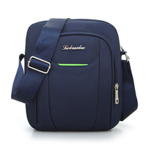 Leisure sports lightweight messenger bag women's canvas cross bag business small shoulder Oxford nylon backpack business men's bag