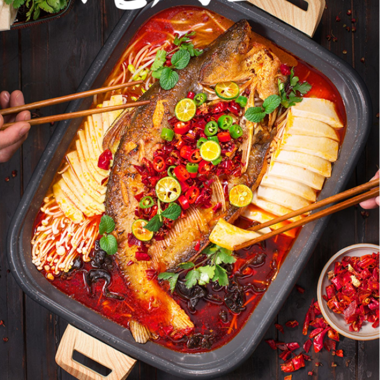 麦子妈香辣烤鱼预制菜速食半成品菜