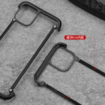 iphone11 phone case metal borderless Apple 11pro protective cover anti-fall 11p lens all-inclusive por mens max eleven promax ultra-thin straight edge ip creative hard