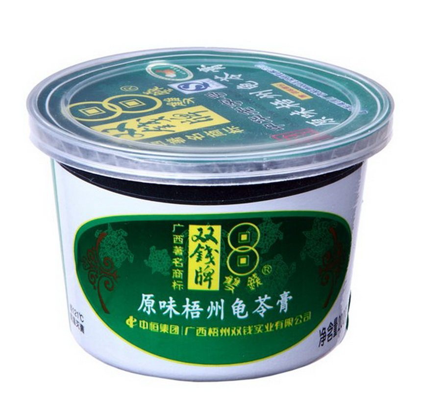 【 天猫超市 】广西梧州市 双钱牌碗装龟苓膏原味200g