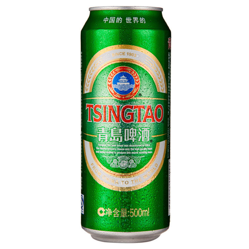 【天猫超市】青岛啤酒 经典易拉罐500ml*12罐/箱 听装 整箱