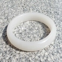 Dialect boutique Hetian Jade Qinghai material sheep fat jade lady dress elegant 54 to 60mm jade bracelet N