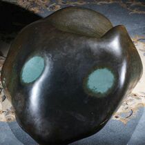 Dialect Seed and Tian Blue Appraisal and Tian Yui 2012 Rare Play and Thi Bi Material Original Stone Pendulum F