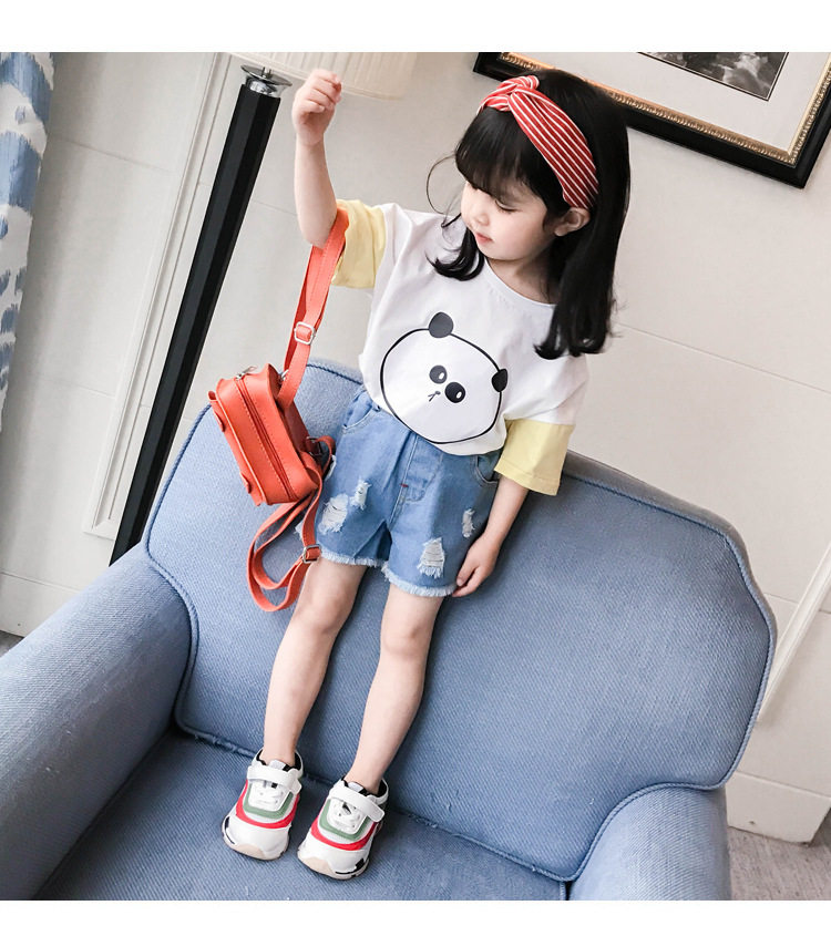 女宝宝牛仔短裤女童牛仔短裤1-2-3-4-5-6岁婴儿短裤热裤夏装新款