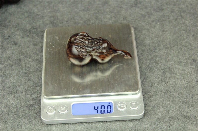 大量批发紫光檀乌木红檀木料制作【老寿星葫芦】挂件手把件木料