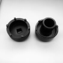 Pneumatic manbridge shaft head nut special socket Hande Bridge Delong shaft Head Six-jaw socket wrench removal tool