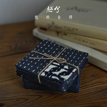 Handmade Creative Cup Cushion Pot Cushion Coffee Cup Cushion Splicing Tingles Tea Set Accessories Insulation Anti-Slip Table Heat Insulation Mat