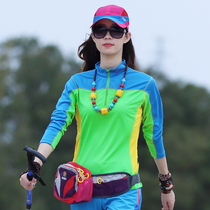 Outdoor quick-drying t-shirt Short-sleeved womens quick-drying clothes Large size sports running leisure slim-fit mountaineering breathable thin top