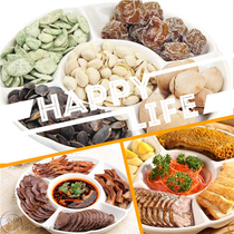 Dry Fruits Pan Nuts Pan Snack Pan Melon Seeds Pan Ktv Fruit Pan Snack Pan Candy Pan Brine Parquet